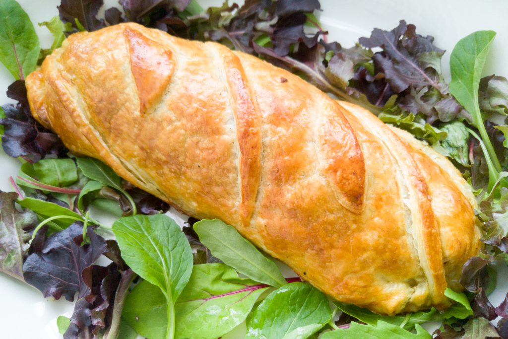 Solomillo de cerdo wellington