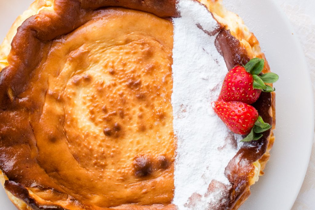 Tarta de queso "Estilo La Viña"