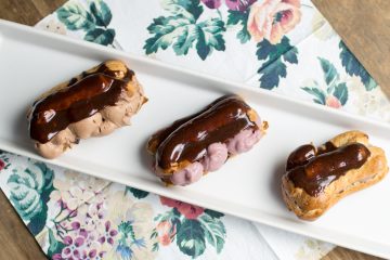 Moritos de crema de frutas del bosque