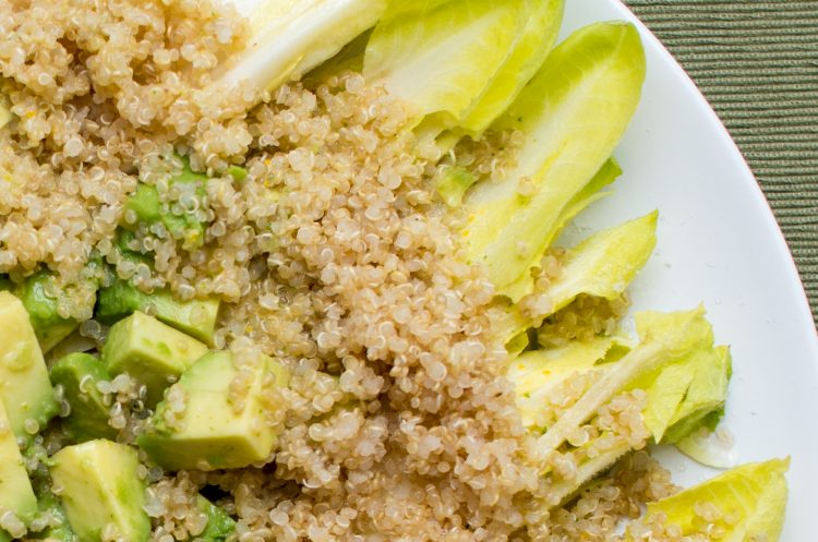Ensalada endivias con quinoa