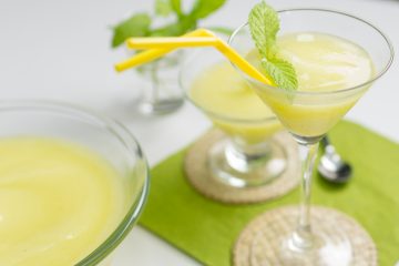 Sorbete de manzana y menta por Loli Carrión